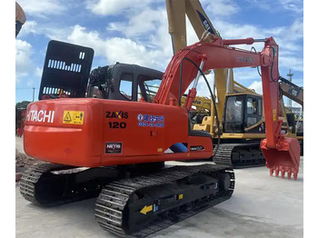 Bager goseničar 12 Ton Tracked Excavator Low Working Hours Hitachi Zx120 Hydraulic Excavator With Isuzu Engine In Shanghai: slika 2