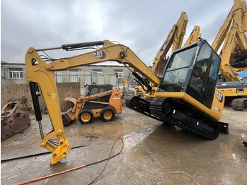 Bager goseničar Japan CAT 306E 306E2 306D 305.5 307 308 excavator 95% new retro CAT 305.5 5.5tons with mini excavator bucket: slika 4