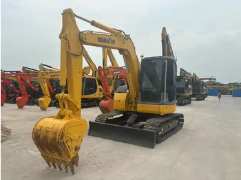 Bager goseničar Japan Surplus Backhoe Excavator Komatsu Pc78us Pc60 Tracked Excavator With Blade Dozer For The Philippines In Shanghai: slika 3