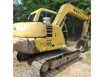 Bager Used Japan Original Secondhand Komatsu PC56-7 PC60-8 PC70-8 Mini Digger Crawler Excavator: slika 2