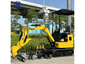 Nov Mini bager Rippa R319 1Ton|Kubota Engine|Euro 5|CE|Telescopic chassis|Lateral swing mini excavator: slika 2