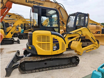 Mini bager KOMATSU PC55