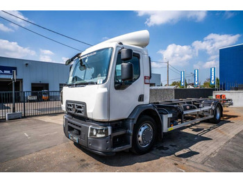 Kontejnerski tovornjak/ Tovornjak z zamenljivim tovoriščem RENAULT D Wide 380