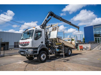 Renault KERAX 370 DXI + TRI BENNE+HIAB 16t/m + 2 EXT lizing Renault KERAX 370 DXI + TRI BENNE+HIAB 16t/m + 2 EXT: slika 1