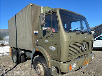Tovornjak zabojnik 1980 Mercedes-Benz 1217 4X4 Allrad-Kipper Fahrgestell (AK/32): slika 3