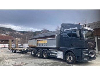 Kotalni prekucni tovornjak 2021 MAN TGX krokbil med dumperkasse og kranflak. 8X4 EURO 6: slika 5