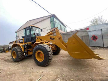 Kolesni nakladalec Good condition second hand cat 950h loader original japan cat loader in stock in shanghai yard: slika 2