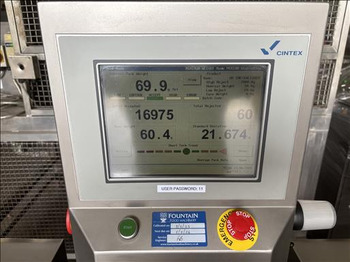 Oprema za predelavo živil Cintex CS4000 Metal detector checkweigher: slika 5