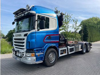 Kontejnerski tovornjak/ Tovornjak z zamenljivim tovoriščem SCANIA R 480