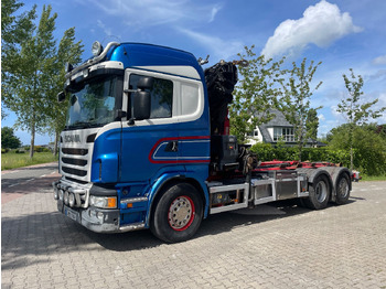 Kontejnerski tovornjak/ Tovornjak z zamenljivim tovoriščem SCANIA R 480