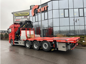 Nov Tovornjak z dvigalom Scania 8x4 with Palfinger PK 53002-SH crane: slika 5