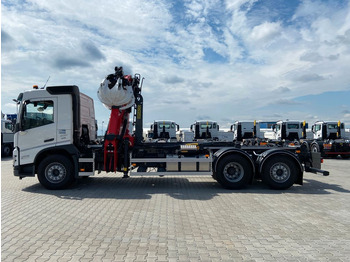 Nov Kotalni prekucni tovornjak, Tovornjak z dvigalom Volvo FM 460 Abrollkipper PALFINGER - EPSILON: slika 4