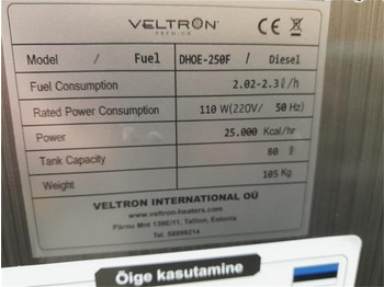 Gradbeni grelec - - - VeLTRON HEATER MED BLÆSER: slika 5