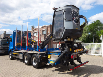 Tovornjak za prevoz lesa, Tovornjak z dvigalom MAN 26.510 mit KESLA 2112 Holzkran+Kabine+Greifer: slika 4