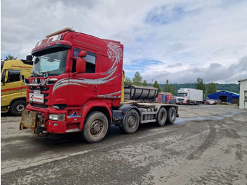 Kotalni prekucni tovornjak Scania R580 Brøytebil med sideplog og hydraulisk saltsystem: slika 2
