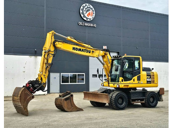 Bager na kolesih KOMATSU PW160