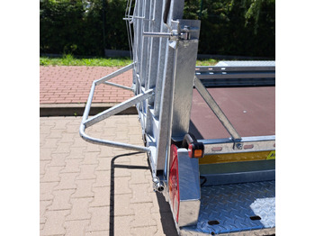 Nov Prikolica za prevoz strojev PRZYCZEPA LAWETA DO MINIKOPARKI POD KOPARKĘ Z RAMPĄ 2700KG / MINI EXCAVATOR TRANSPORTER TRAILER WITH RAMPS 2700KG: slika 4