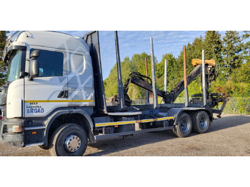 Tovornjak za prevoz lesa SCANIA G 480