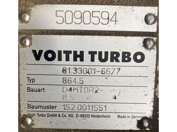 Transmission za Avtobus MAN Voith 864.5 D4HT0R2 -8.5E MAN Lions City 81.33001-6677 Getriebe Diwa: slika 2