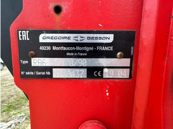 Plow Gregoire Besson Rover 60 lizing Plow Gregoire Besson Rover 60: slika 3