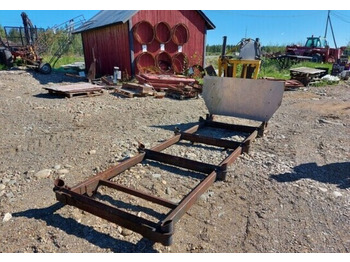 Okvir/ Šasija za Gozdarska prikolica Metsäkärryn alusta 8 pankoinen pituus 400cm: slika 4