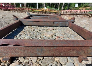 Okvir/ Šasija za Gozdarska prikolica Metsäkärryn alusta 8 pankoinen pituus 400cm: slika 2