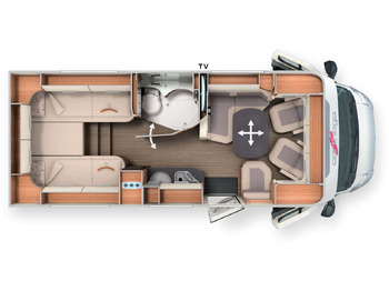 Polintegriran avtodom Carthago c-tourer T  143 LE Fahrassi. *TV*skyview* 32: slika 2