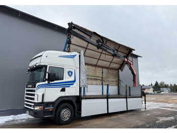 Tovornjak z dvigalom SCANIA 144