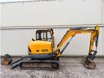 Mini bager Wacker Neuson 50Z3 / 2014 BJ / 2 x Löffel: slika 5