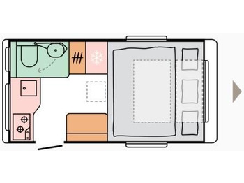 Počitniška prikolica Adria Action 391 LH Sports*Fußboden-Temp*Schwenk-Tisch: slika 5 Počitniška prikolica Adria Action 391 LH Sports*Fußboden-Temp*Schwenk-Tisch: slika 5