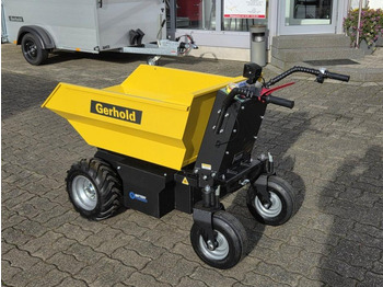 Mini demper E Dumper Minidumper Mulde Elektroschubkarre Mieten Leihen: slika 3
