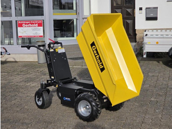 Mini demper E Dumper Minidumper Mulde Elektroschubkarre Mieten Leihen: slika 2