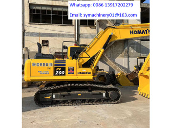 Bager goseničar KOMATSU PC200-8