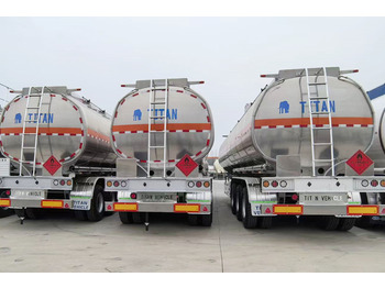 Nov Polprikolica cisterna za transport goriva TITAN 3 Axle 42000liter Aluminum Tanker Trailer for Sale in Mali: slika 2