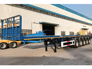 Nov Polprikolica s kesonom za transport razsutega materiala TITAN 5 Axle Flatbed Semi Trailer for Sale In Aruba: slika 3 Nov Polprikolica s kesonom za transport razsutega materiala TITAN 5 Axle Flatbed Semi Trailer for Sale In Aruba: slika 3