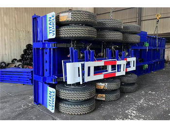 Nov Polprikolica s kesonom za transport razsutega materiala TITAN Tri Axle Grain Trailer for Sale In Djibouti: slika 4