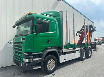 Tovornjak za prevoz lesa SCANIA R 580