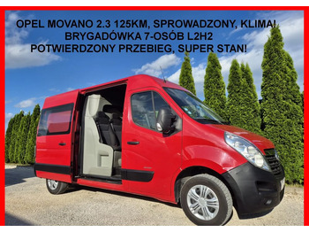 Dostavno vozilo z dvojno kabino OPEL