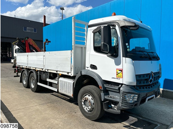 Tovornjak s kesonom, Tovornjak z dvigalom Mercedes-Benz Arocs 2640 6X4, EURO 6, Retarder, Palfinger: slika 4