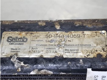 Hidravlika za Gradbeni stroj Setrab 50-948/4059-T - Oil cooler/Ölkühler/Oliekoe: slika 4