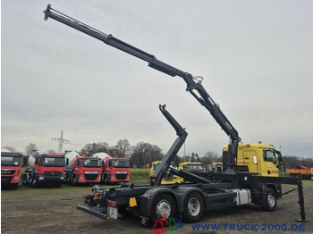 Kotalni prekucni tovornjak, Tovornjak z dvigalom MAN TGS 26.320 Meiller RK 2070+ Kran MKG HLK 177+FB: slika 2