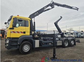 Kotalni prekucni tovornjak, Tovornjak z dvigalom MAN TGS 26.320 Meiller RK 2070+ Kran MKG HLK 177+FB: slika 3