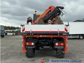 Tovornjak s kesonom, Tovornjak z dvigalom Unimog U400 4x4 PK9001 5.+6.Steuerkreis Zapfwelle 286PS: slika 4