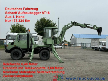 Bager na kolesih UNIMOG
