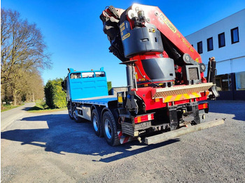 Tovornjak s kesonom, Tovornjak z dvigalom Mercedes-Benz Actros 4151 V8 8x4 Palfinger PK78002 + Flyjib PJ170: slika 4