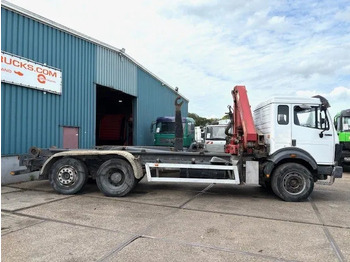 Mercedes-Benz SK 2527 6x2 HOOK-ARM SYSTEM WITH HMF CRANE (V6 ENGINE / ZF MANUAL GEARBOX / REDUCTION AXLE / STEEL SUSPENSION / P.T.O.) lizing Mercedes-Benz SK 2527 6x2 HOOK-ARM SYSTEM WITH HMF CRANE (V6 ENGINE / ZF MANUAL GEARBOX / REDUCTION AXLE / STEEL SUSPENSION / P.T.O.): slika 4