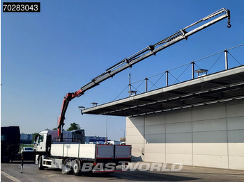 Tovornjak s kesonom, Tovornjak z dvigalom MAN TGS 26.460 TGS 6X2 Retarder HMF 2120K 6x Extensions Crane Kran Navi Euro 6: slika 2