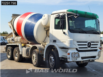 Avtomešalec Mercedes-Benz Actros 3241 8X4 9m3 Stetter Mixer Big-Axle Steelsuspension Retarder Euro 5: slika 3
