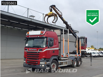 Tovornjak za prevoz lesa SCANIA R 730