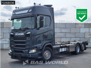 Kontejnerski tovornjak/ Tovornjak z zamenljivim tovoriščem SCANIA S 540